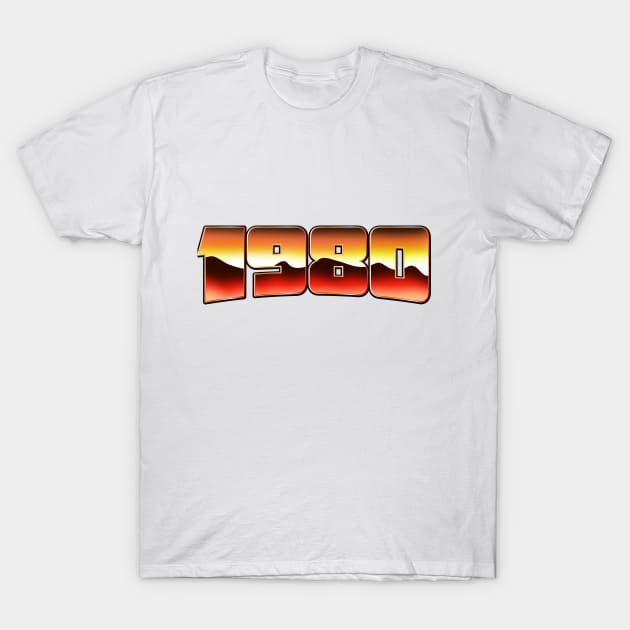 1980 T-Shirt by nickemporium1